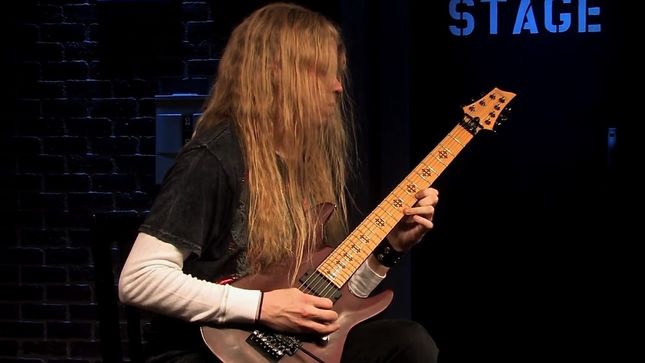 ARCH ENEMY Guitarist JEFF LOOMIS Performs "Jato Unit" In EMGtv Hall Of Fame HD Re-Edit Series; Video