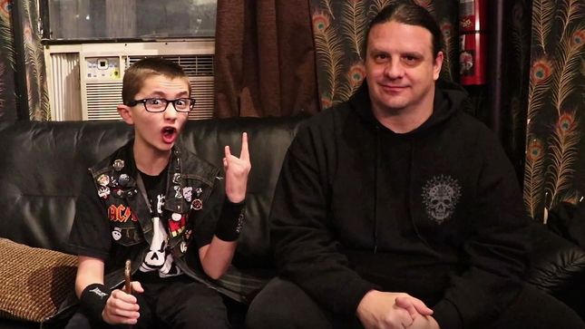 CANNIBAL CORPSE Frontman GEORGE "CORPSEGRINDER" FISHER Discusses Christmas, Peace, Humanity And More With Little Punk People's ELLIOTT FULLAM; Video