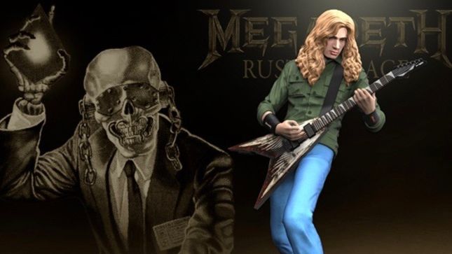 MEGADETH - Limited Edition Rock Iconz Statues Available For Pre-Order