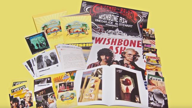WISHBONE ASH To Release The Vintage Years (1970-1991) Limited Edition Deluxe 30 CD Box Set In April; Video Trailer