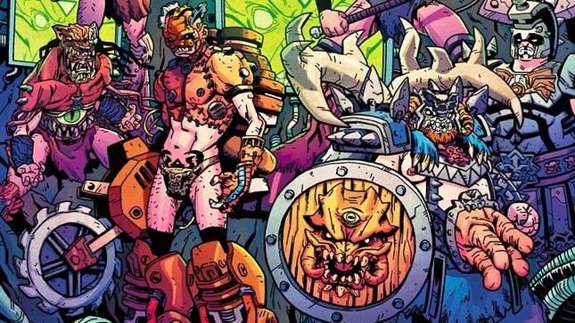 GWAR - Collected Edition Of Orgasmageddon Comic To Be Released On Trade Paperback