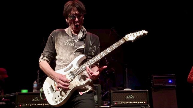 STEVE VAI Releases "Cupid And His Lasers" Soundcheck Jam