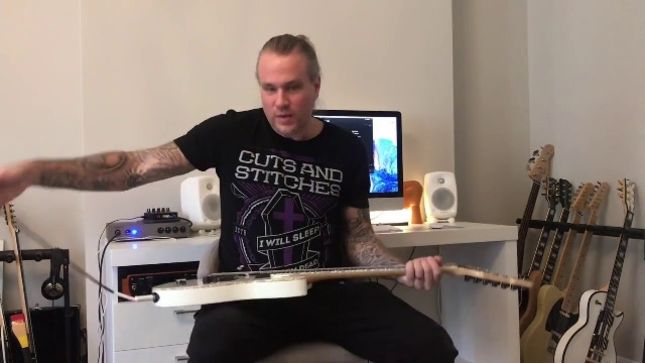 CYHRA Guitarist EUGE VALOVIRTA Posts Playthrough For "Heartrage" From Debut Album