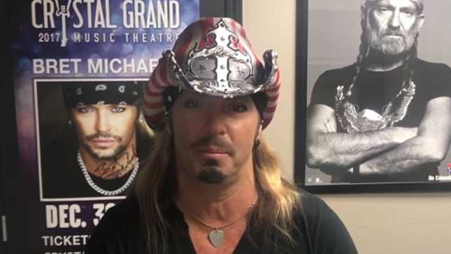 BRET MICHAELS - New Date Announced For Postponed New Year's Eve StageIt Performance  