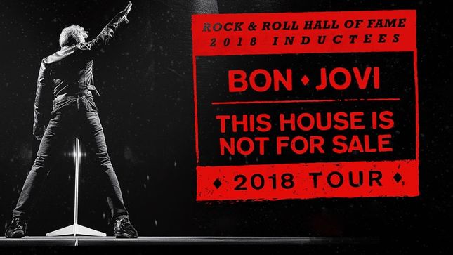 BON JOVI Announce Spring Leg Of This House Is Not For Sale Tour; Album To Be Re-Released With Two New Songs