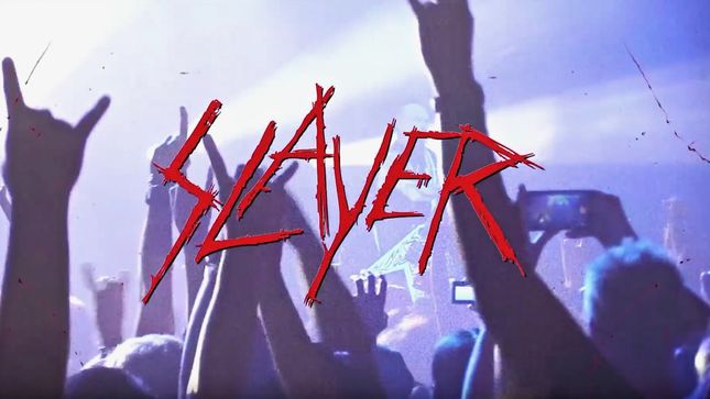 SLAYER Announces Final World Tour; LAMB OF GOD, ANTHRAX, BEHMOTH And TESTAMENT To Support On North American Leg (Video Trailer)