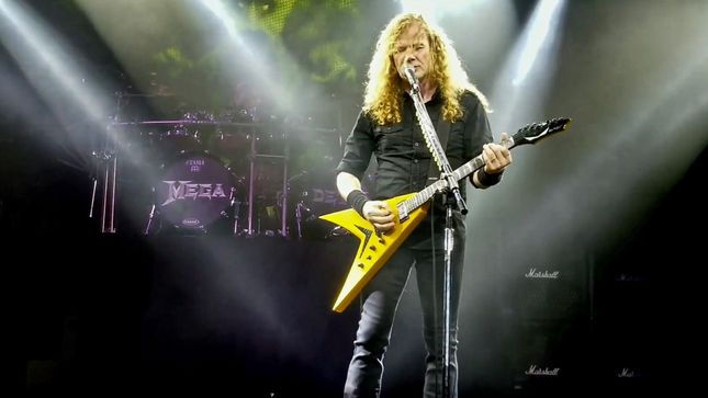MEGADETH's DAVE MUSTAINE - "I Hope For At Least One More Big 4 Show Before The End Of SLAYER’s Final Tour"