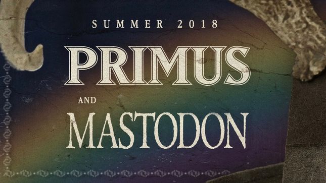 PRIMUS Announces Summer Tour With MASTODON