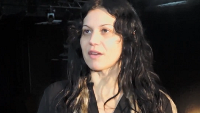 LACUNA COIL's CRISTINA SCABBIA - "We Are Definitely A Band Who Likes To Explore New Things"; Video Interview