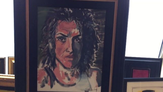 PAUL STANLEY Talks KISS Paintings At Art Gallery Exhibit - "If You Want The Original Guys To Be Reunited, That's How You Do It"
