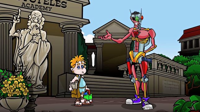 IRON MAIDEN - Animator VAL ANDRADE Releases “Alexander The Great” Cartoon Clip