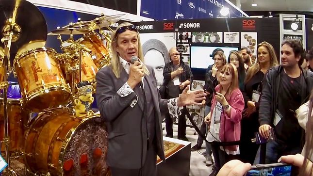 IRON MAIDEN Drummer NICKO MCBRAIN Announces Launch Of Manchester's Drum One Store; Video