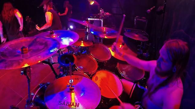 THE BLACK DAHLIA MURDER Drummer ALAN CASSIDY Performs "Nightbringers" In Denver; Video