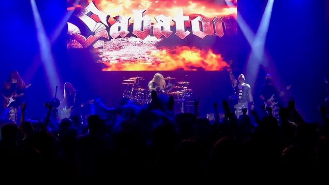 SABATON Live In Grand Rapids, Michigan - Video Of Full Performance Streaming