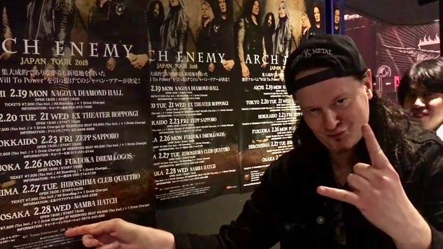 ARCH ENEMY Release Recap Video From Concert In Osaka, Japan