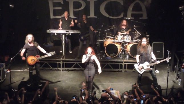 EPICA - Fan-Filmed Video From South American Tour Kick-Off Show In Montevideo Posted