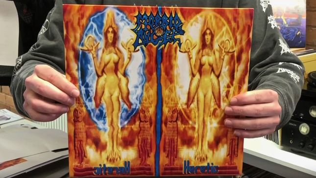 MORBID ANGEL - Full Dynamic Range Vinyl Reissue Of Heretic Album Available; Unboxing Video Posted