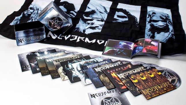 NEVERMORE - The Complete Collection Details Revealed (Unboxing Video); Enemies Of Reality, This Godless Endeavor Vinyl Reissues Announced
