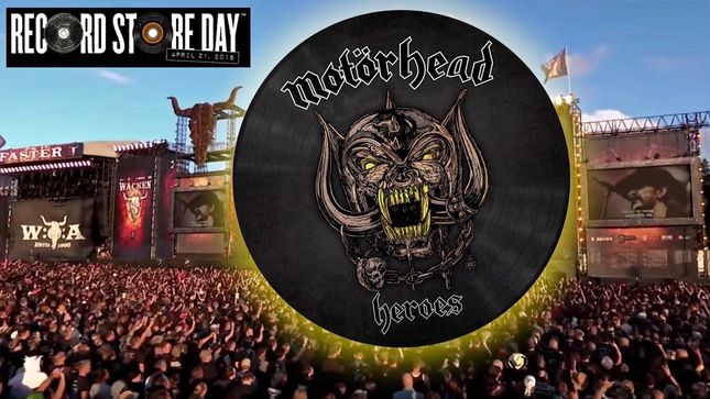 MOTÖRHEAD To Celebrate Record Store Day 2018 With Special Collector's Vinyl