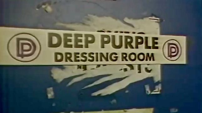 DEEP PURPLE - Rare 1987 Backstage Video From Infamous Wembley Concert Surfaces