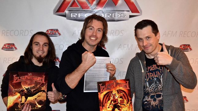 BLOODBOUND Extend Long-Term Deal With AFM Records; Vinyl Releases Of Early Albums Coming