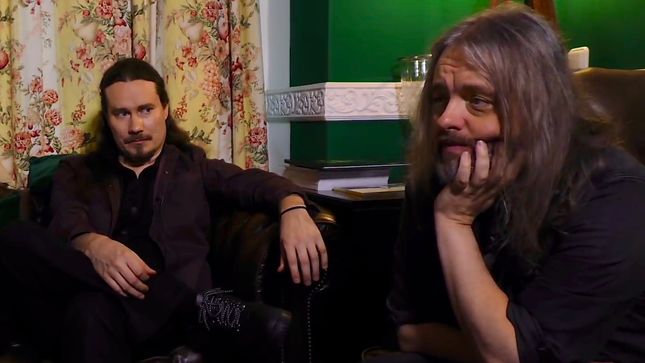 Tuomas Holopainen, Troy Donockley and Johanna Kurkela (AURI), Interview  (english version)