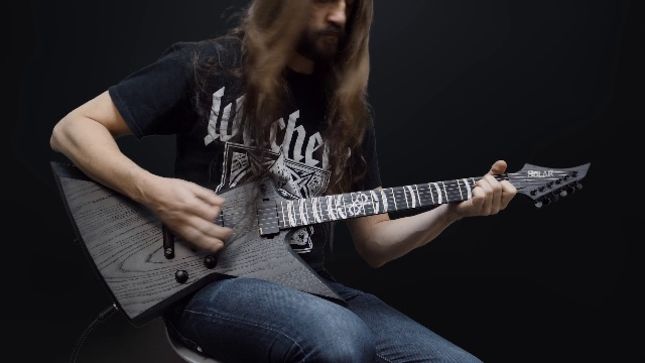 OLA ENGLUND's Solar Guitars Unveil Signature Axe For THE HAUNTED / WITCHERY Guitarist PATRIK JENSEN 