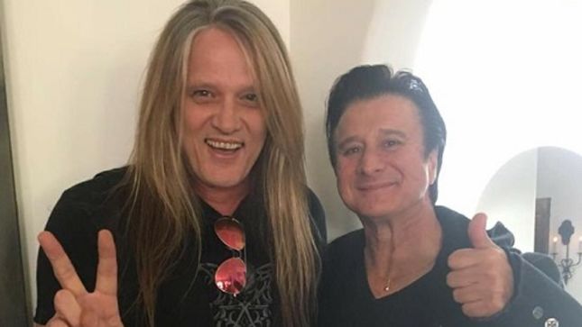 SEBASTIAN BACH Reconnects With STEVE PERRY - "One Of My Two Favorite Singers On The Planet"