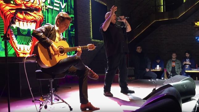 BLAZE BAYLEY & THOMAS ZWIJSEN Perform IRON MAIDEN's "Virus" In Turkey; Video