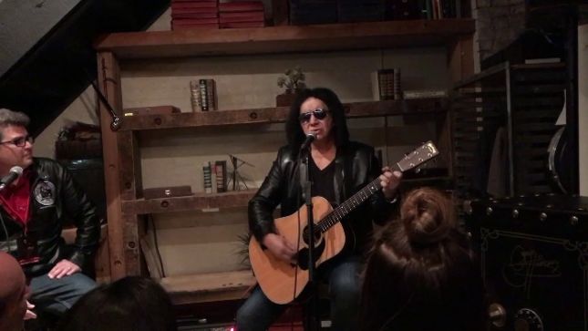 GENE SIMMONS Talks Songwriting At Vault Experience In New York City; 30-Minute Clip Available