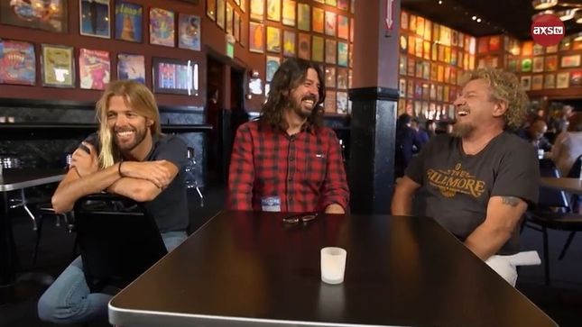 SAMMY HAGAR’s Rock & Roll Road Trip – Sneak Preview Of Episode With FOO FIGHTER’s Dave Grohl, Taylor Hawkins Streaming