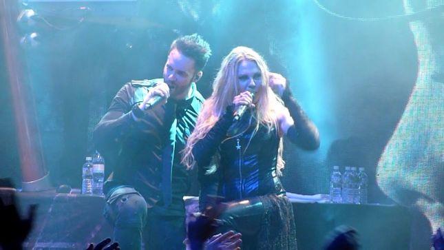 KAMELOT Frontman TOMMY KAREVIK Featured In Hot 10 Q&A With KOBRA AND THE LOTUS Vocalist KOBRA PAIGE (Video)