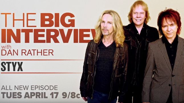 STYX Reflect On Legendary Career On New Episode Of The Big Interview With DAN RATHER; Sneak Peek Videos Streaming