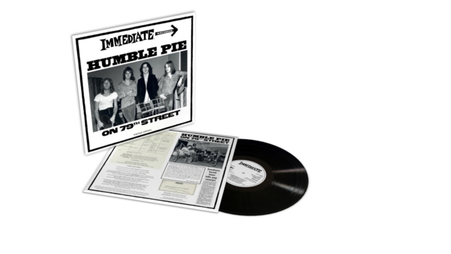 HUMBLE PIE - Immediate Records Presents Humble Pie On 79th Street Limited Edition Vinyl LP; A Secret Release For Record Store Day UK