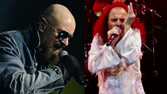 WENDY DIO Gifts ROB HALFORD With RONNIE JAMES DIO's Ring; Photo