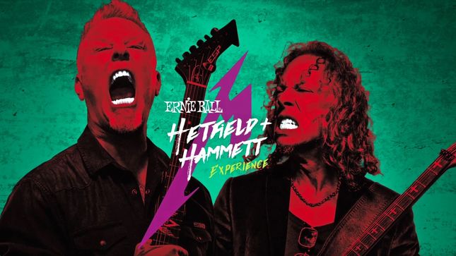 METALLICA - The Hetfield + Hammett Experience Tour Of Metallica HQ; Video
