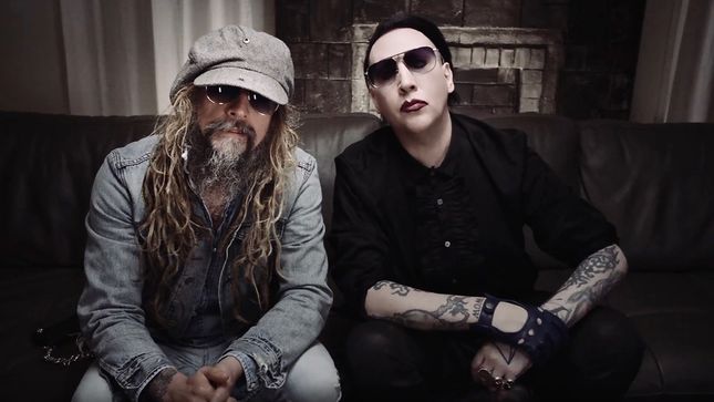 ROB ZOMBIE And MARILYN MANSON Discuss The First Time They Heard Each Other's Music; Video