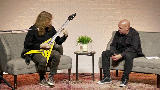 MEGADETH Leader DAVE MUSTAINE Talks Spider Chord Guitar Technique On "Art Of The Craft" - "If You Hear It In A METALLICA Song, I Wrote That Song"; Video