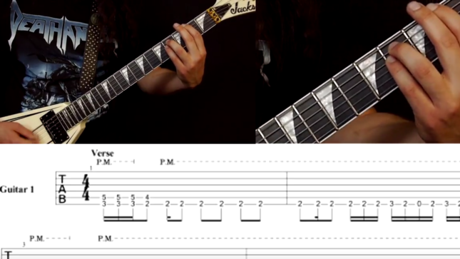 EXMORTUS - "Feast Of Flesh" Guitar Instruction Video Streaming