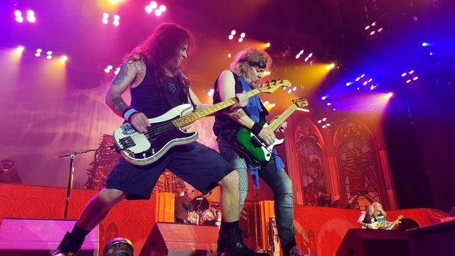 IRON MAIDEN Kick Off Legacy Of The Beast World Tour 2018 With Resurrected Classics And BLAZE BAYLEY Era Songs; Behind-The-Scenes / Fan-Filmed Video Available