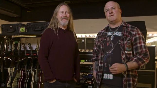 ALICE IN CHAINS Guitarist JERRY CANTRELL - Rig Tour Video Streaming