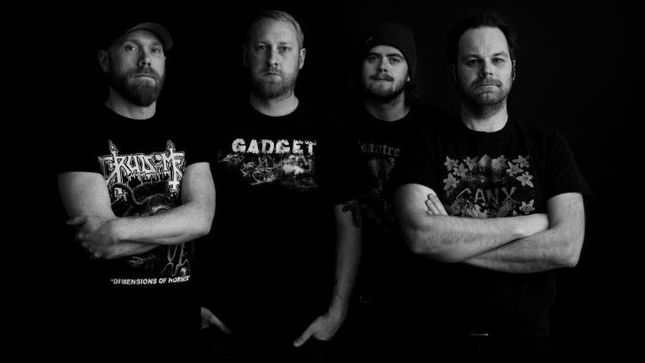 AXIS OF DESPAIR Featuring Members Of NASUM, COLDWORKER, INFANTICIDE And More To Release Contempt For Man Album In July; "A Life Of Ceaseless Grind" Track Streaming