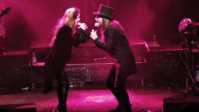 DARK SARAH Performs “Dance With The Dragon” In Helsinki With JP LEPPÄLUOTO; Video