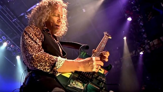METALLICA - Smashed KIRK HAMMETT Guitar Getting Higher Bids Than Band-Signed Axe At Auction
