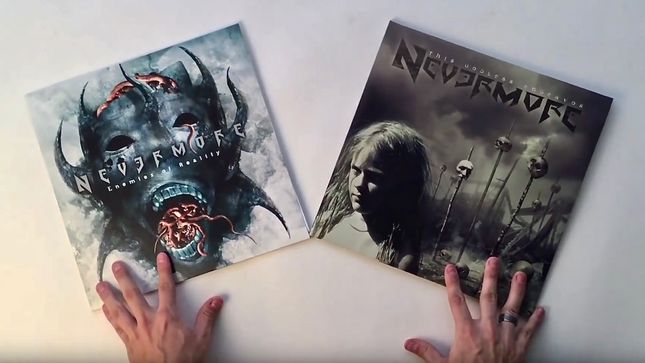 NEVERMORE - Unboxing Video For Enemies Of Reality, This Godless Endeavor Vinyl Reissues Streaming