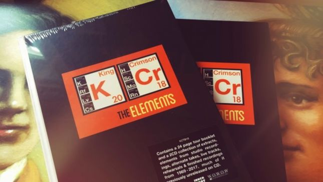 KING CRIMSON - The Elements Tour Box 2018 2CD Set Now Available