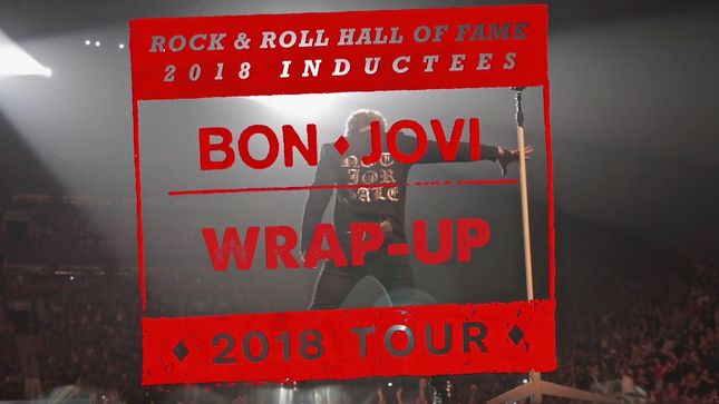 BON JOVI Issues This House Is Not For Sale Tour Recap Video #5: Wrap Up - "This Book's Not Done Yet... The New Chapter Is Very Exciting," Says JON BON JOVI