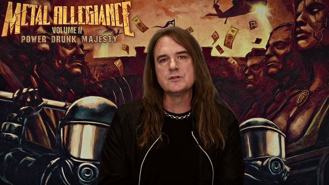METAL ALLEGIANCE Launch Video Trailer For Upcoming Volume II - Power Drunk Majesty Album - "This Record Has This Nice Flow From Top To Bottom," Says DAVID ELLEFSON
