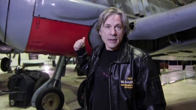 IRON MAIDEN Singer BRUCE DICKINSON's Warplanes Diaries Episode #3: Focke-Wulf FW 190 (Video)
