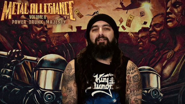 METAL ALLEGIANCE Drummer MIKE PORTNOY Wants You To Pre-Order Upcoming Volume II - Power Drunk Majesty Album; Video